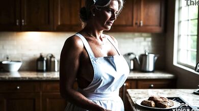 Stunning Milf Mature Maid getting Naked and Nude for your ultimate pleasure. Watch this Perfect Milf Maid in action! AI Generated