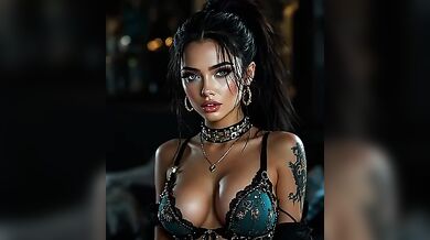 Cute 18-Year-Old in Lingerie Stars in Sizzling AI-Generated Fantasy