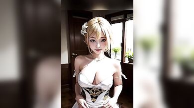 Two girls discover their love (with pussy masturbation ASMR sound! 3D ANIMATED AI GENERATED