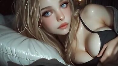 Huge-Titted Goddess Dominates in POV Blowjob, Making Your Dreams Come True