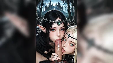 Brunette Bombshells and Blonde Sluts Designed for Maximum Cumshot Capacity